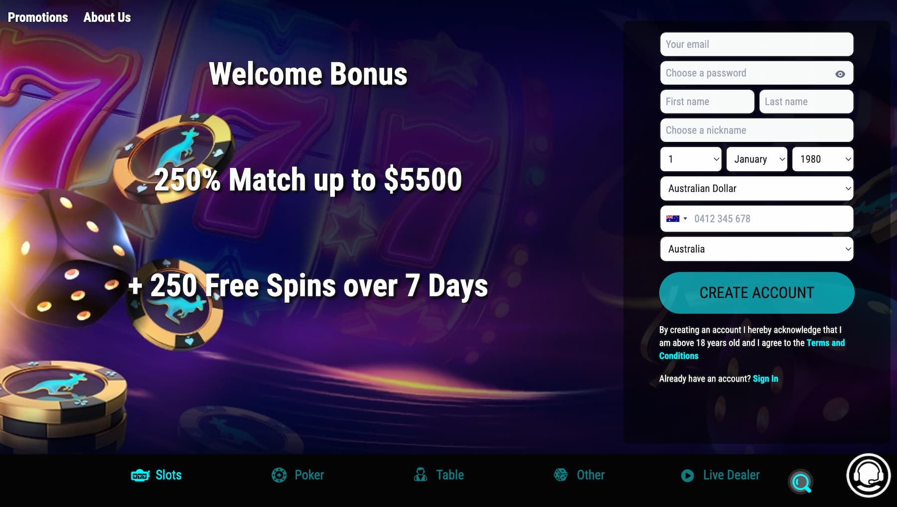 Grand Rush Casino